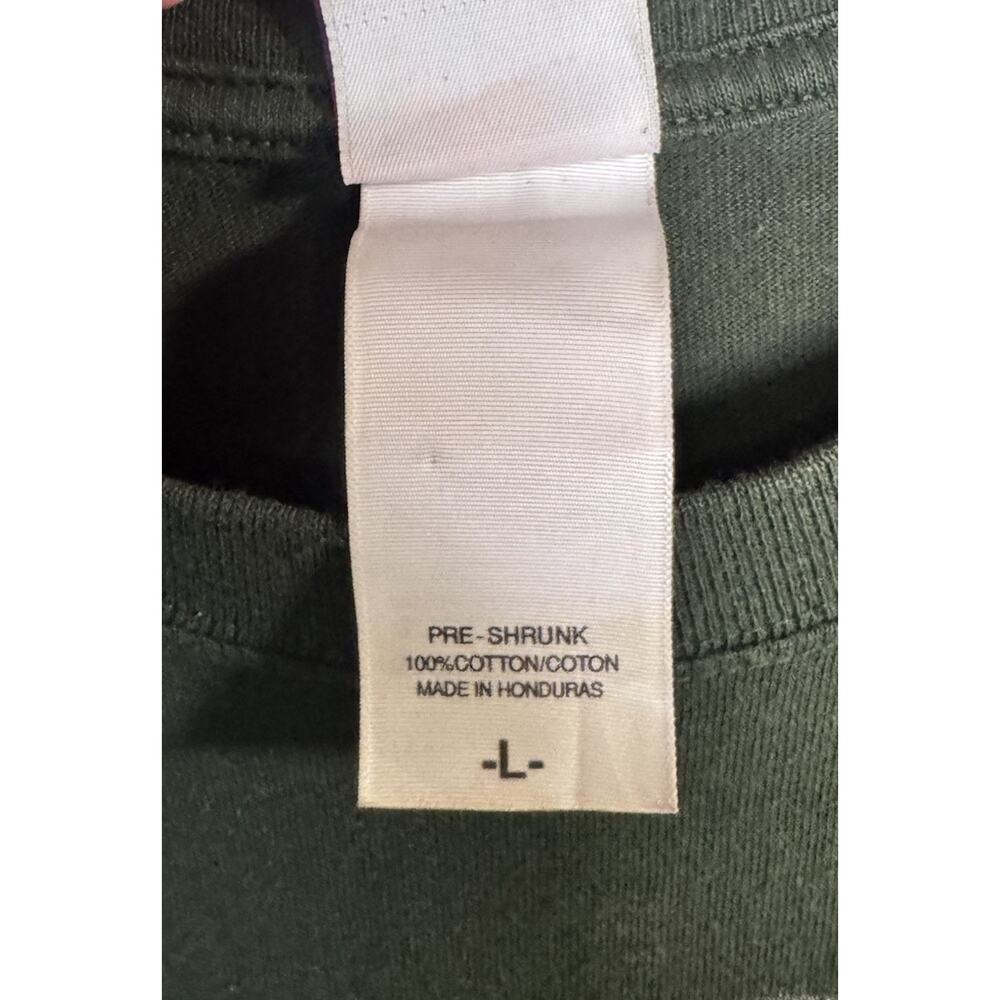 Vtg 2000s Aaron Rodgers Green Bay Packers NFL Welcome To My Neighborhood Tee L - Picture 5 of 6